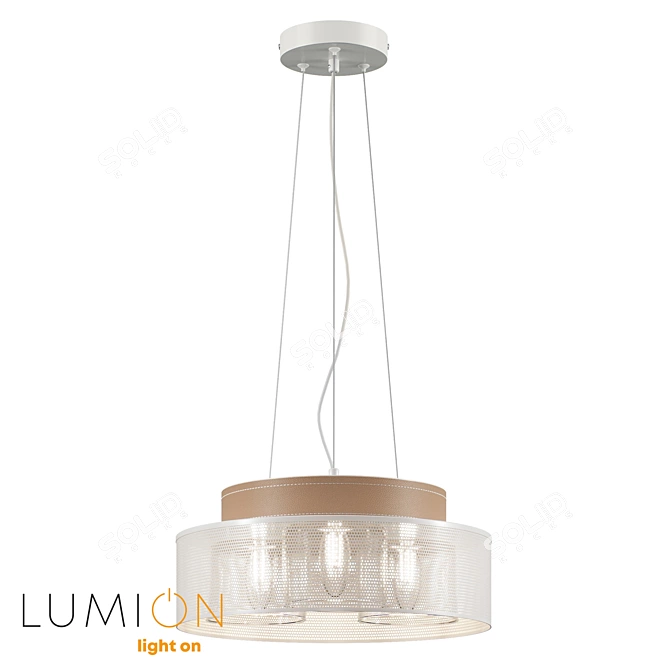 Elegant Lumion Pendant Light 3D model image 1