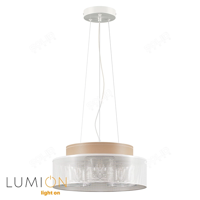 Elegant Lumion Pendant Light 3D model image 2