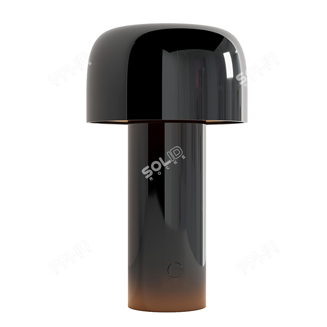 Portable Bellhop LED Table Lamp 3D model image 1