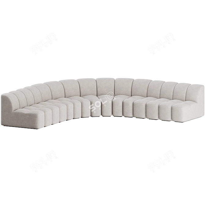 MDF Italia Array Modular Sofa 3D model image 5