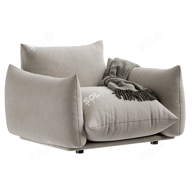  Modern Marenco Armchair 2016 3D model image 1