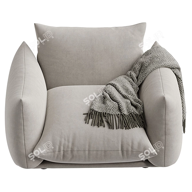  Modern Marenco Armchair 2016 3D model image 3