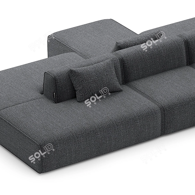 Modern Sofa by Luzaro 3D model image 3