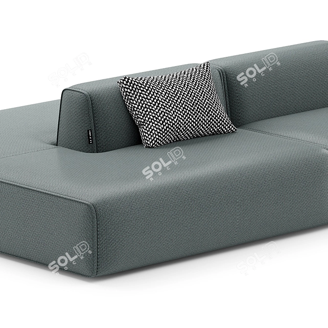 Modern Sofa by Luzaro 3D model image 4