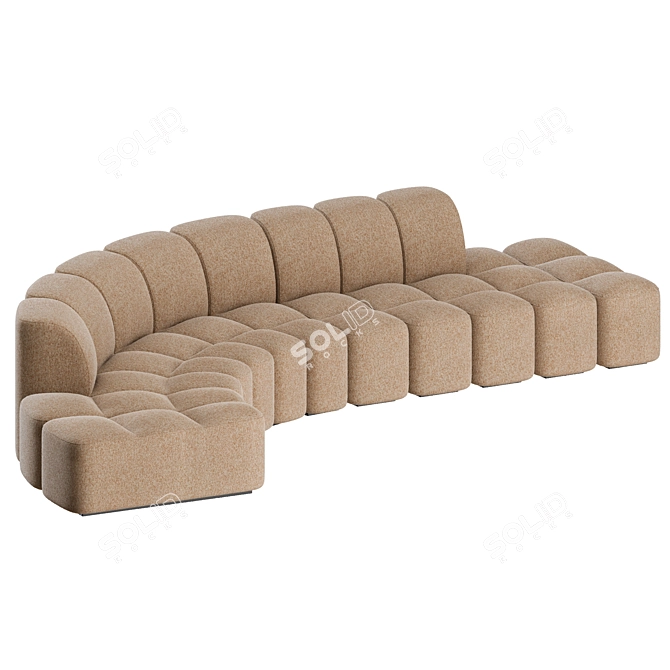 MDF Italia Array Modular Sofa 3D model image 5