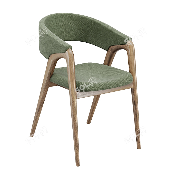  Modern Dining Chair Set 2016 3D model image 4