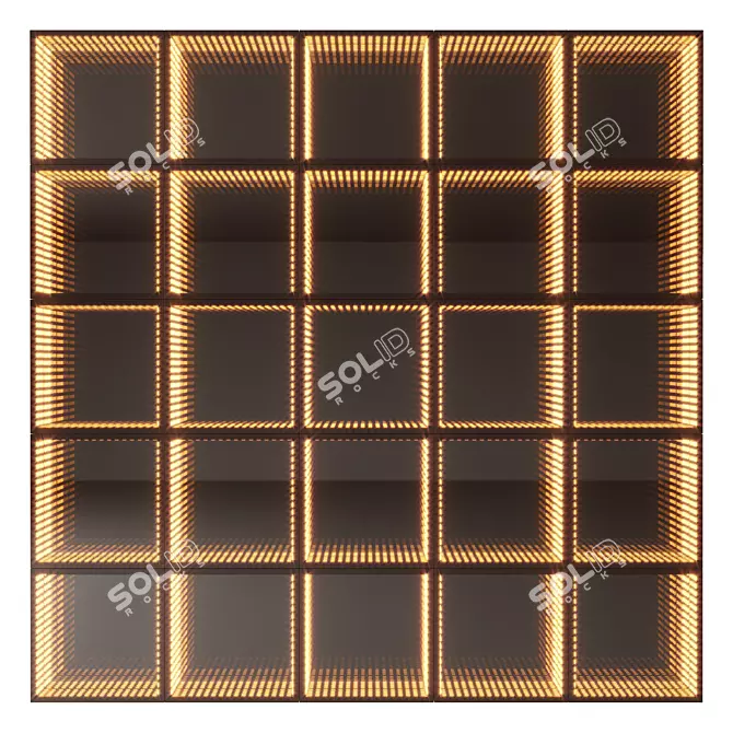 LED Panel System for Interiors 3D model image 2