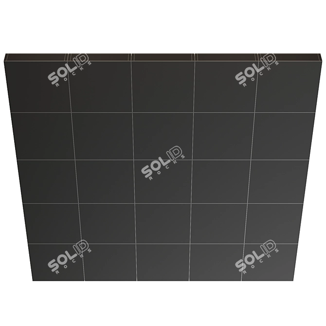 LED Panel System for Interiors 3D model image 3