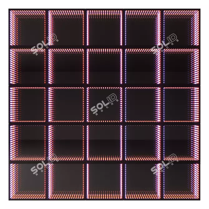 LED Panel System for Interiors 3D model image 4