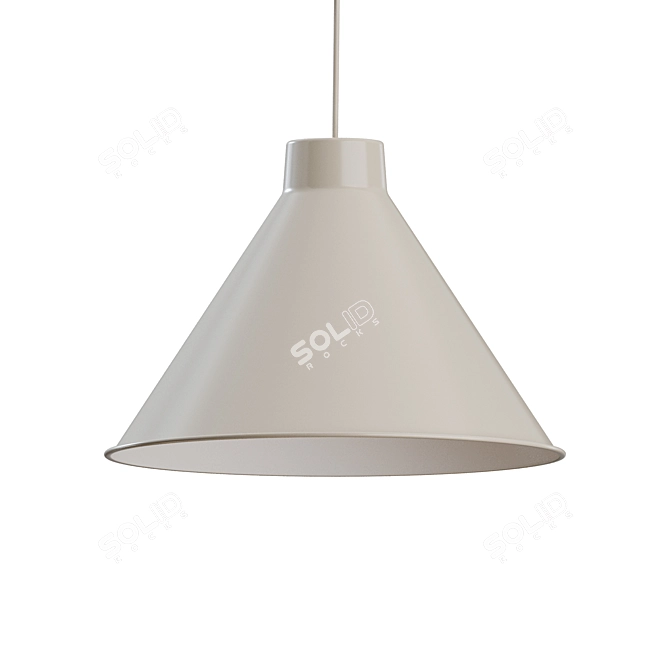 Modern Muuto Pendant Lamps Set 3D model image 4