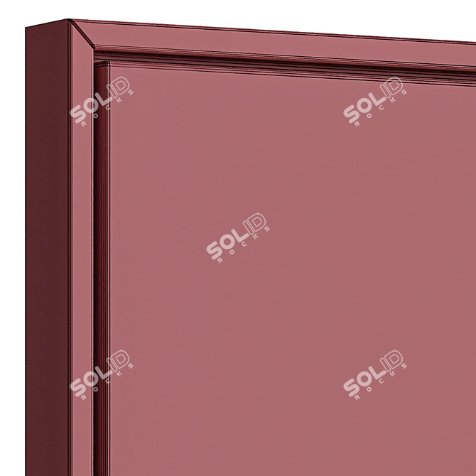 Modern Wall Art Frames Set 3D model image 4