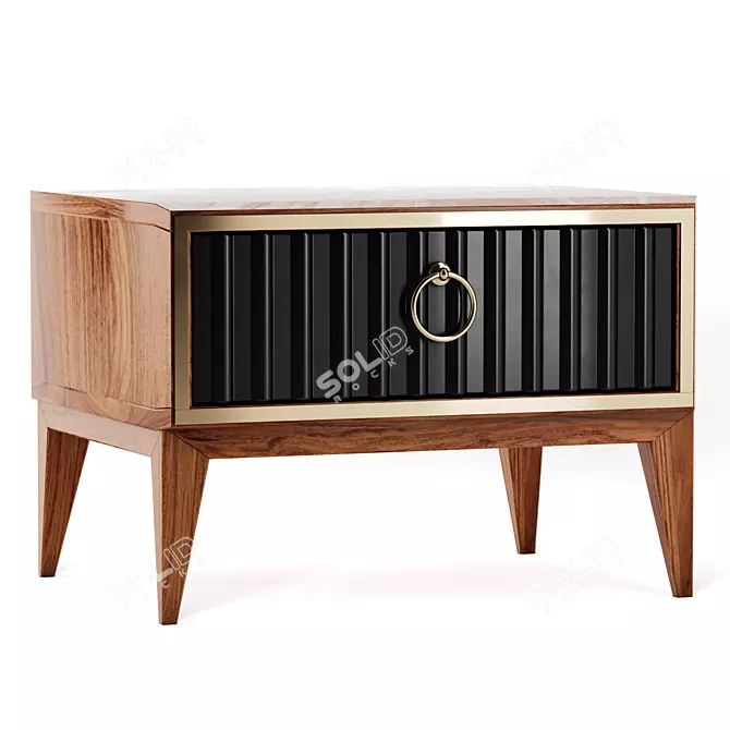 Secret Nightstand NDesign Collection 3D model image 8