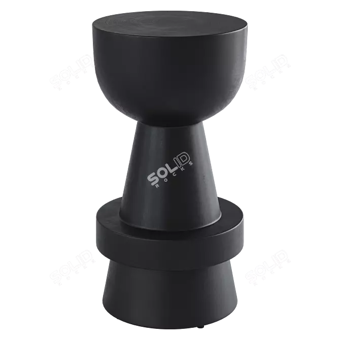 Modern Elegance: Polo & Nori Bar Stools 3D model image 2