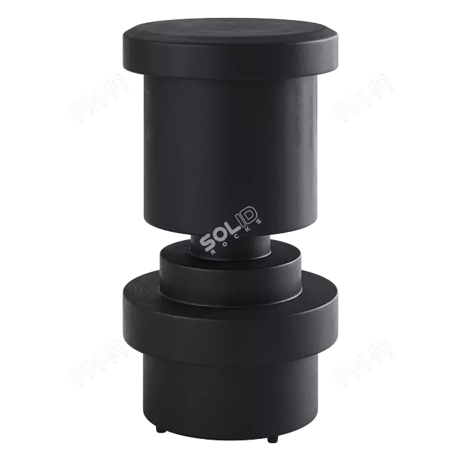 Modern Stylish Mai & Osco Stools 3D model image 2