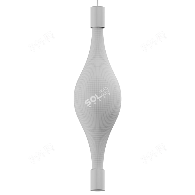 Modern Loop Pendant Light Fixture 3D model image 3