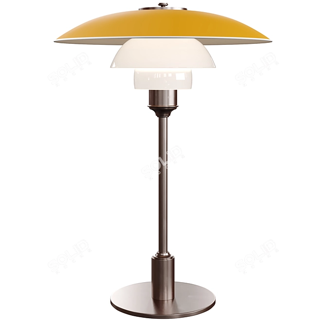 PH 3/2-2/2 Table Lamp Louis Poulsen 3D model image 6