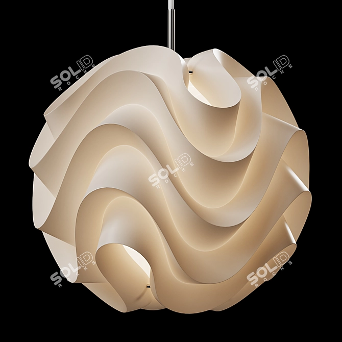 Sleek Le Klint Pendant Light 3D model image 1