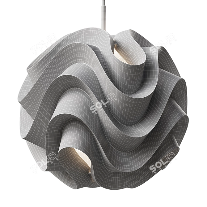 Sleek Le Klint Pendant Light 3D model image 4