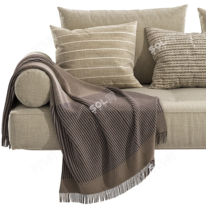 Chic Window Set Collection 3D model image 2