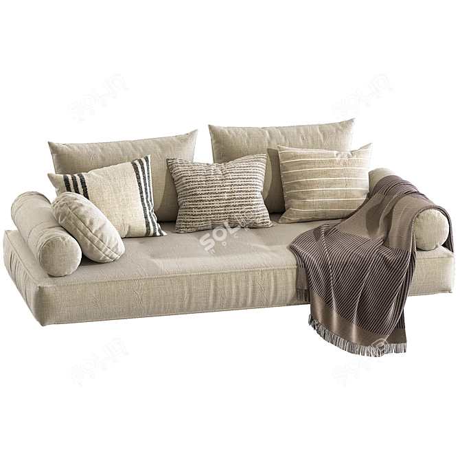 Chic Window Set Collection 3D model image 3