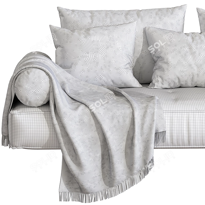 Chic Window Set Collection 3D model image 4