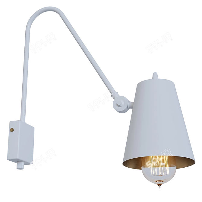 Sia Wall Bra Light Fixture 3D model image 4