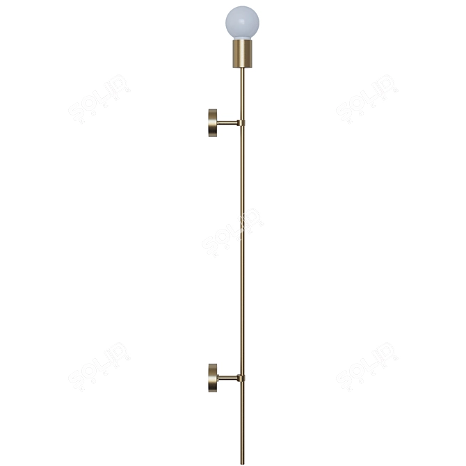 Bra LC 2 Wall Sconce 3D model image 2