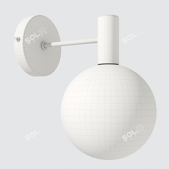 Favourite 2766-1W Wall Sconce 3D model image 2