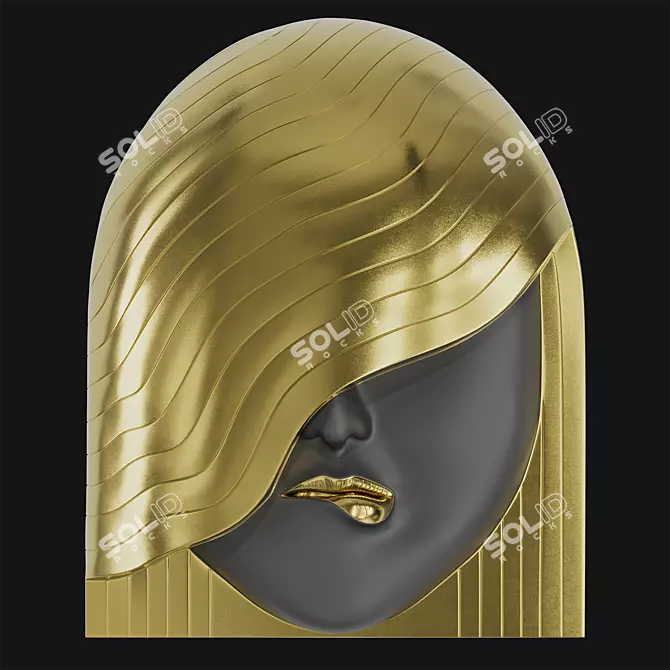 Fashion Faces Wall Art Collection 3D model image 17