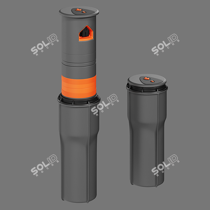 Gardena Turbo Pop-Up Sprinkler 3D model image 8