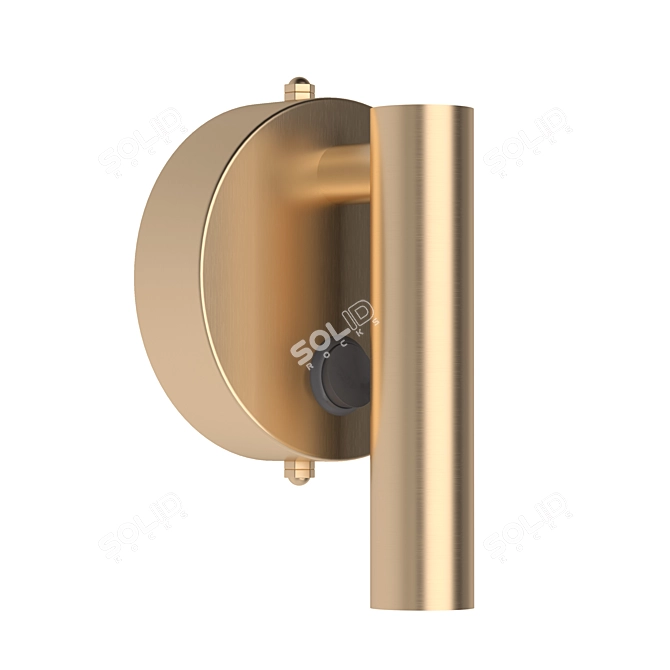 Elegant Spot Wall Sconce, Art.29265 3D model image 3