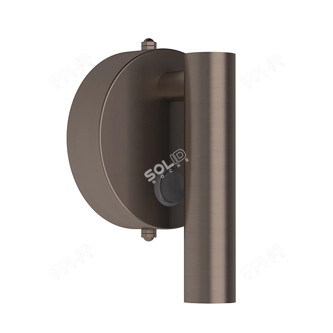 Elegant Spot Wall Sconce, Art.29265 3D model image 4