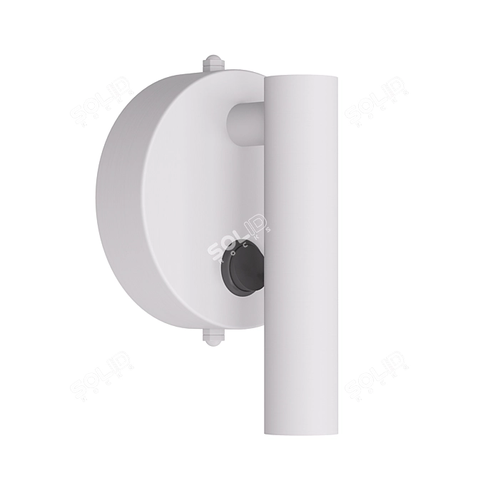 Elegant Spot Wall Sconce, Art.29265 3D model image 5