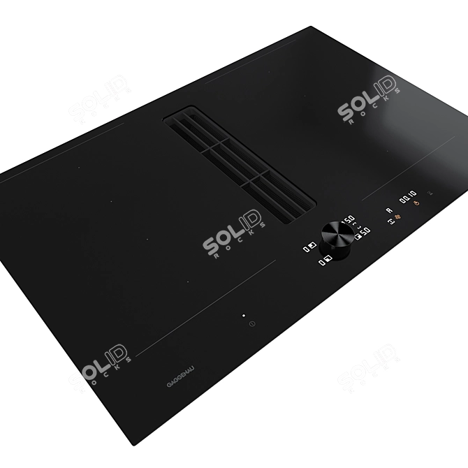 Gaggenau Flex Induction Cooktop 80cm 3D model image 2