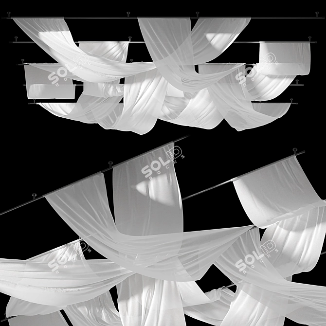 Sleek Ceiling Drapery Set

Translations of the description:
Ceiling drapery for decorating the ceilings of beauty salons, perg 3D model image 10