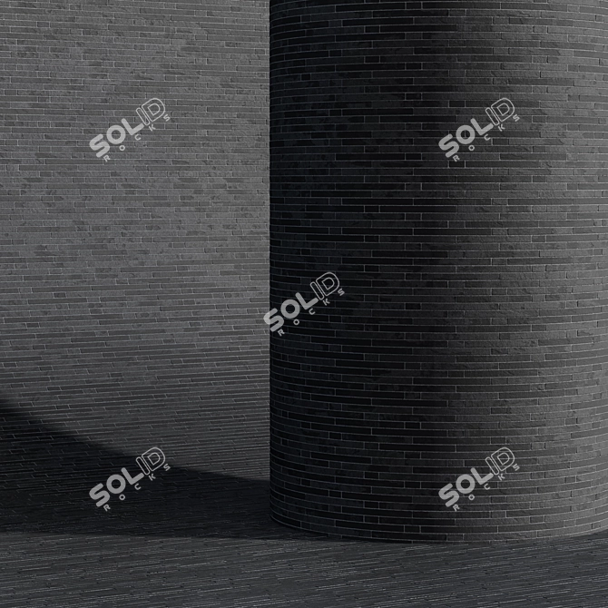 Modern Red Brick Cladding Kit 3D model image 4