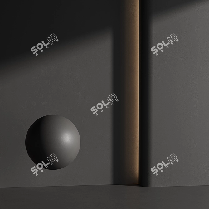 Modern Matte Wall Paint Set 3D model image 6