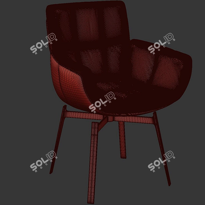 Modern Husk Chair 2015 Version 3D model image 6