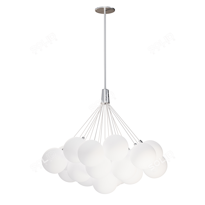 Modern Ceiling Lamp BOLLA 3D model image 3