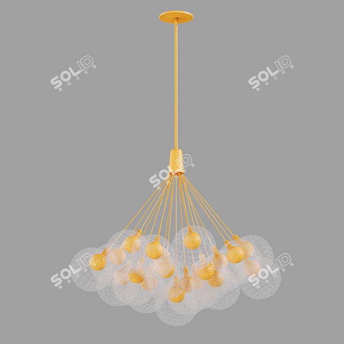 Modern Ceiling Lamp BOLLA 3D model image 6