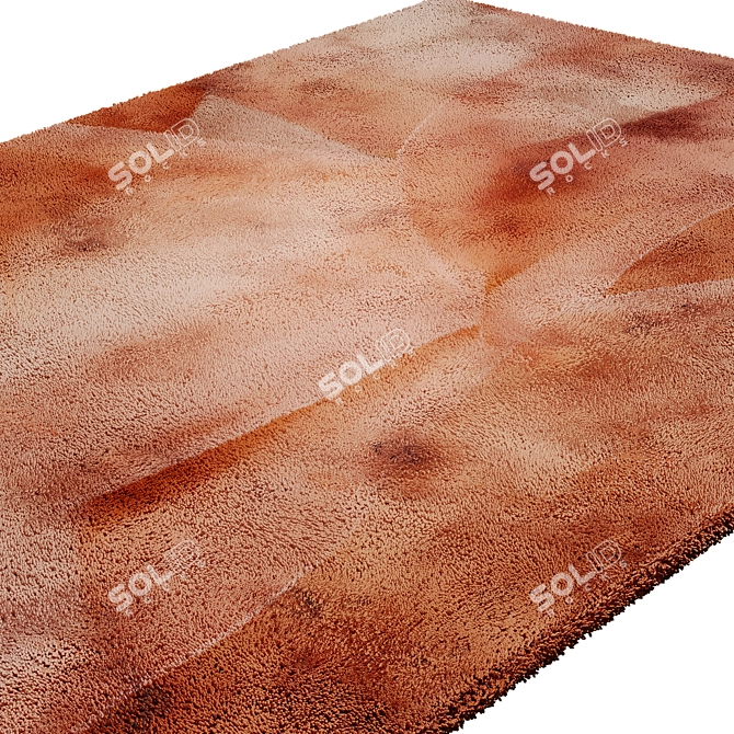 Innovative Qeeboo Studio Rug 3D model image 2