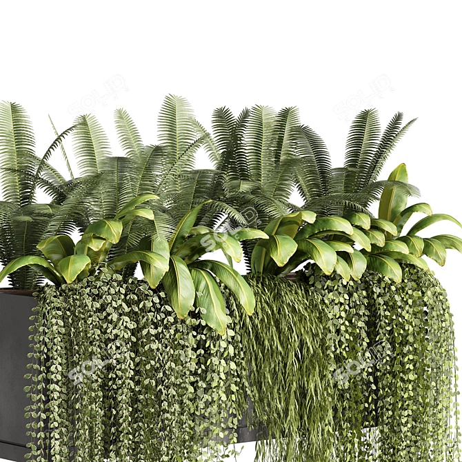 Lush Ivy Plant Set 13 3D model image 3
