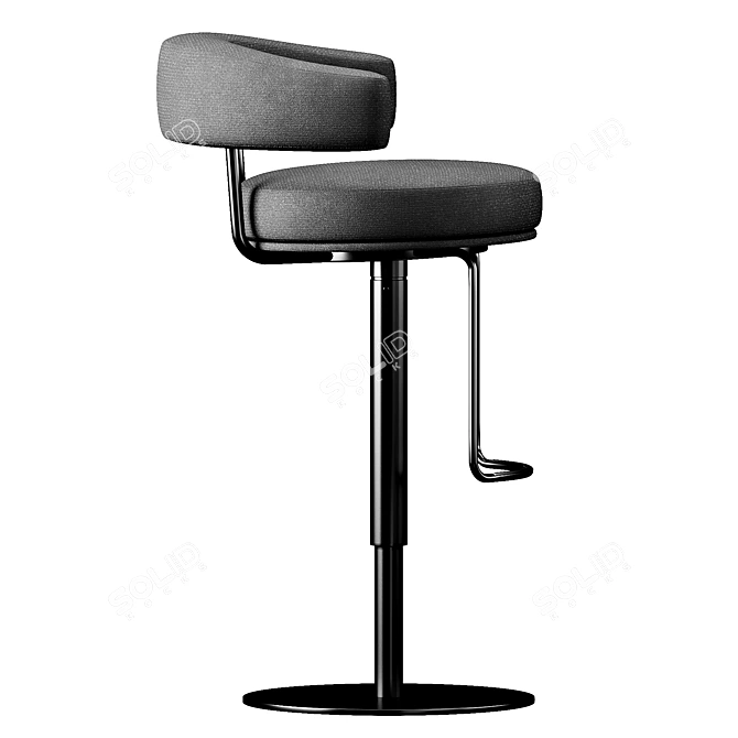 Stylish Bonaldo Neuilly Chair 3D model image 3