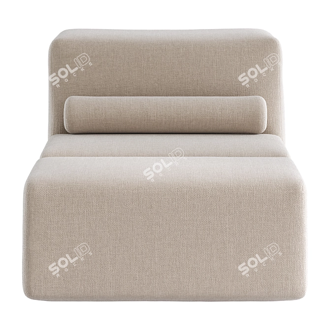 Soft Witness Liberamente Chair: Elegance Unleashed 3D model image 2