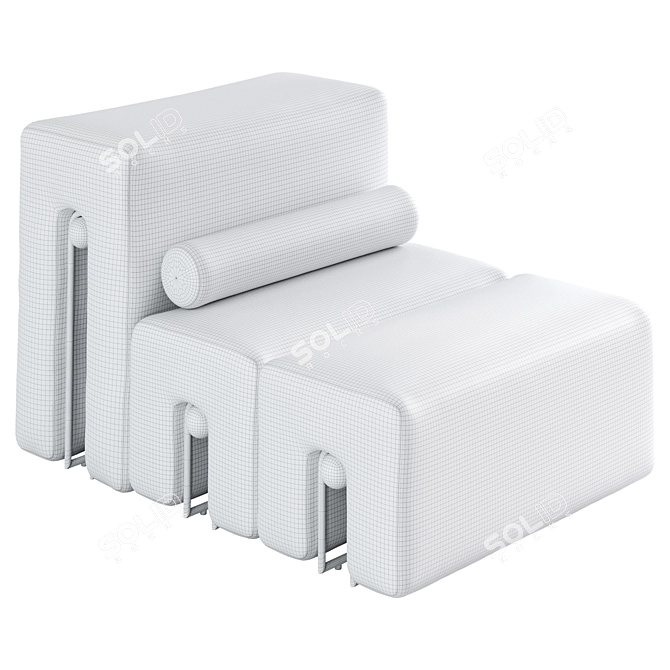 Soft Witness Liberamente Chair: Elegance Unleashed 3D model image 3