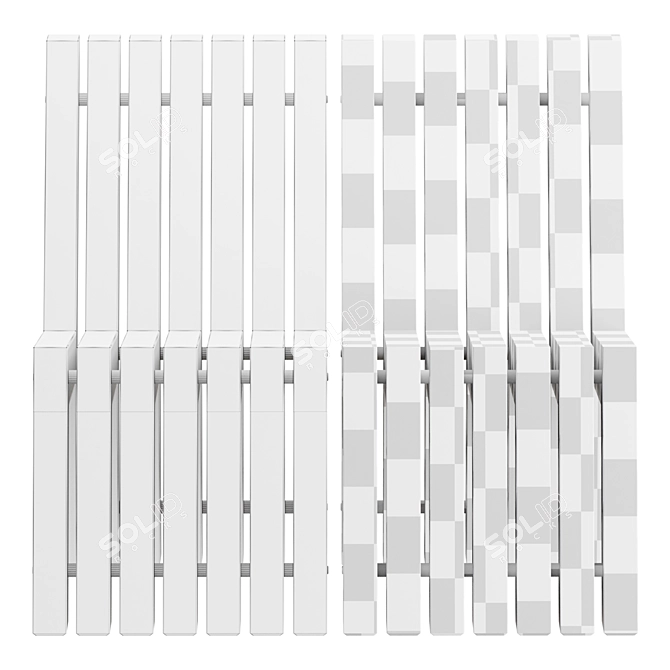 Outdoor Seating Masterlayer Chair 3D model image 4