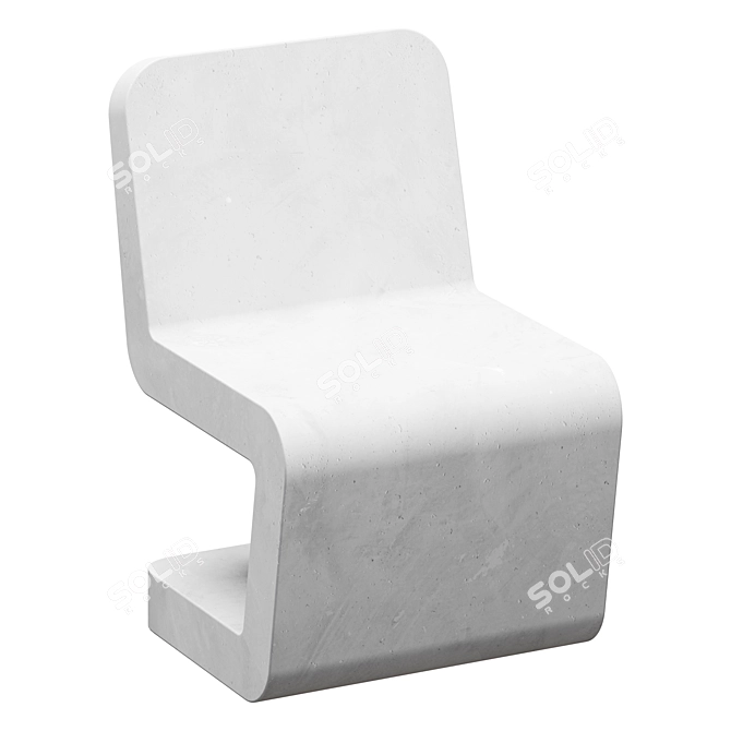  Flow Bench | Кресло 3D model image 1