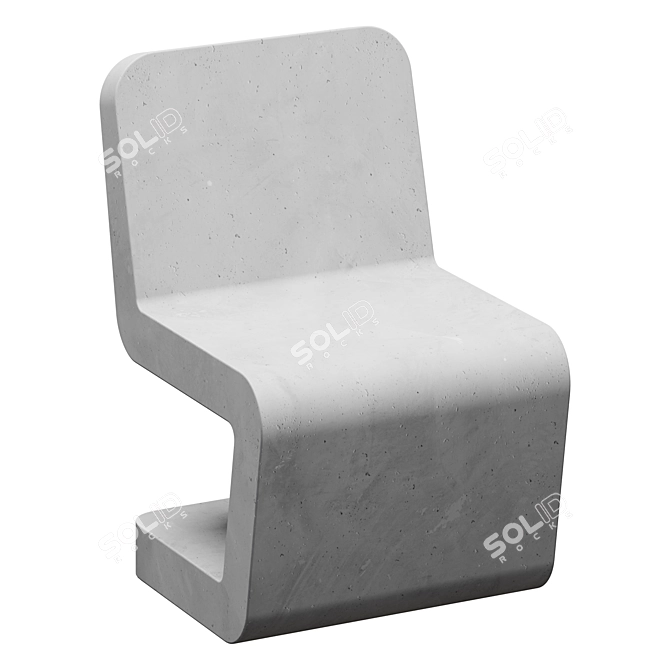  Flow Bench | Кресло 3D model image 2