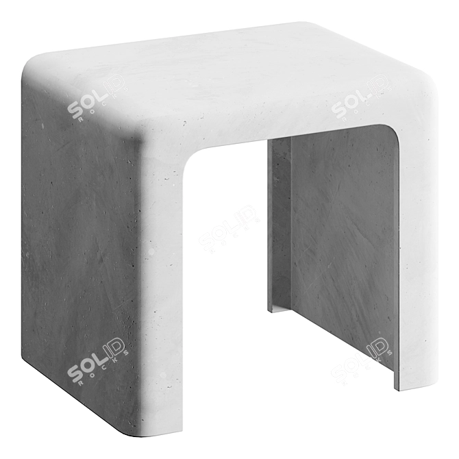 SoftShapes Bench | Chair 3D model image 2