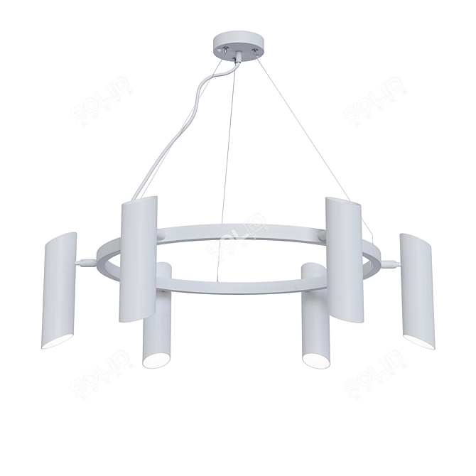 Sleek VL Lamp Essential 3D model image 2